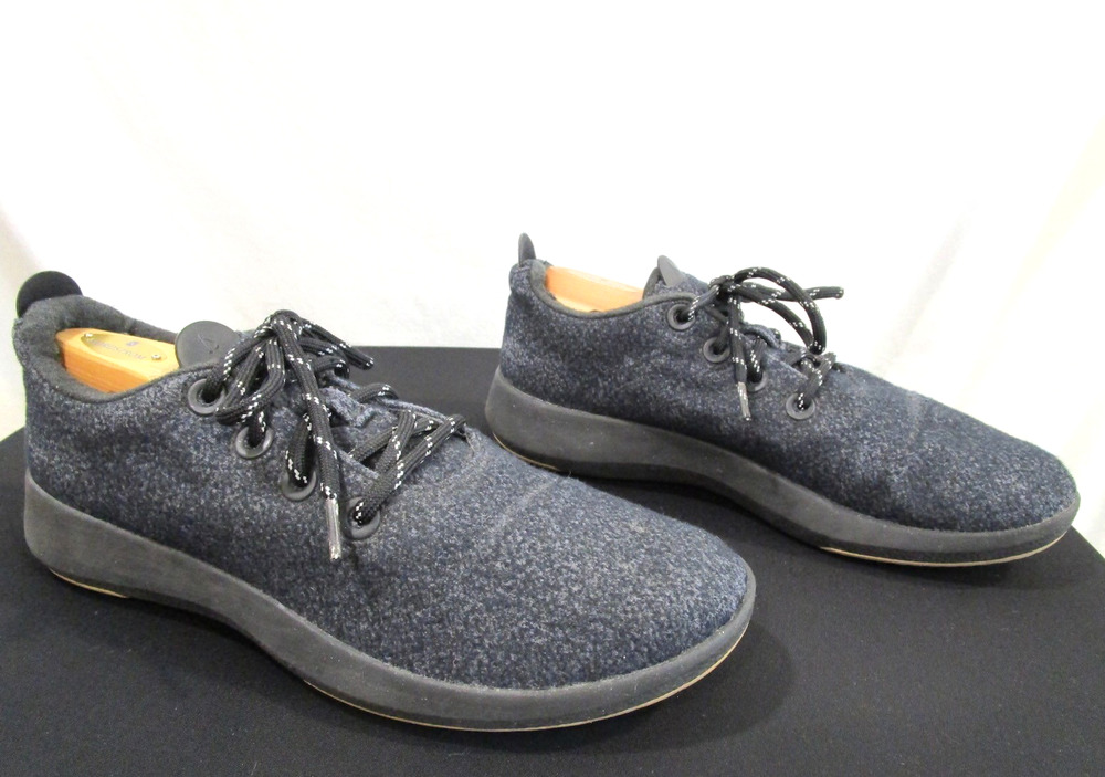 Allbirds Black Merino Wool Runner Sneakers Men Sz 12